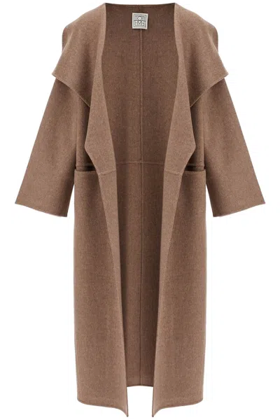Totême Signature Coat In Neutral