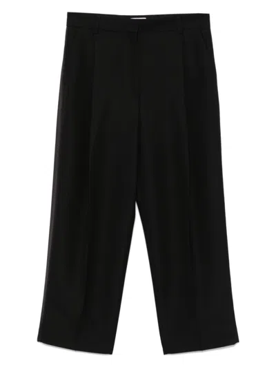 Totême Toteme Women Wool Blend Trousers In Multicolor