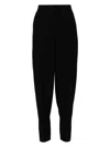 Totême Tapered Trousers In Black