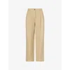 Totême Desert-coloured Pants In Cotton In Desert