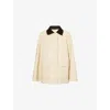 Totême Summer Country Organic Cotton Jacket In Peanut