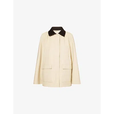 Totême Womens Peanut Summer Country Cotton Jacket