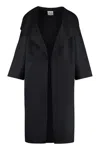 Totême Toteme Signature Wool And Cashmere Coat In Black