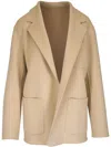 Totême Wool Blazer In Neutrals
