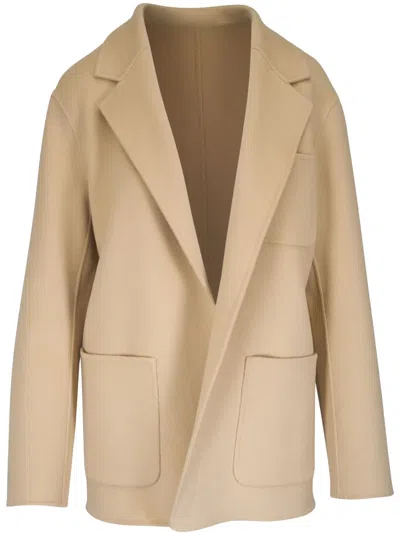 Totême Wool Blazer In Neutrals