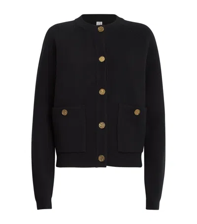 TOTÊME WOOL-BLEND CARDIGAN