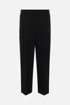 Totême Toteme Wool Blend Trousers In Black