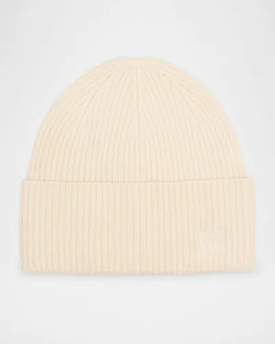Totême Wool Cashmere Beanie In Neutral