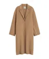 Totême Wool Coat In Brown