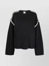 Totême Toteme Sweater With Contrast Embroideries