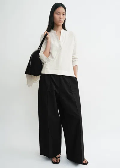Totême Wool Silk Knit Off-white