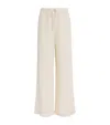 Totême Twisted Seam Organic Cotton Boxer Pants In Ivory