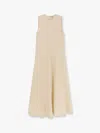 Totême Toteme Women Toteme Beige Long Dresses