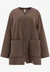 Totême Zip-up Wool Jacket