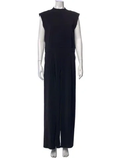 Pre-owned Totokaelo Archive Mock Neck Jumpsuit In Black