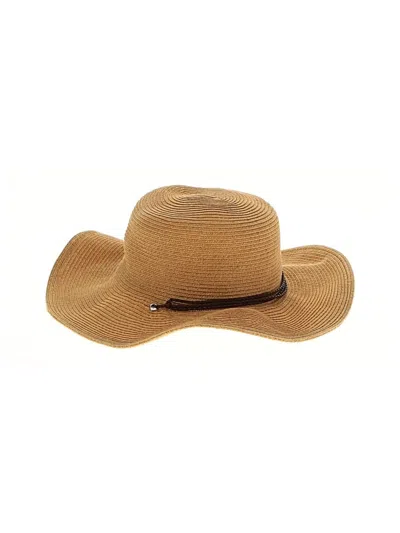 Pre-owned Toucan Collection Sun Hat In Brown