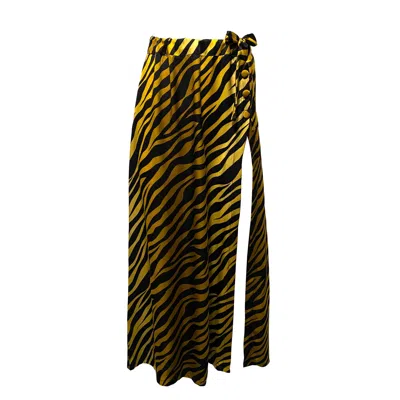 Touch By Adriana Carolina Women's Safari Sarong-skirt In Yellow