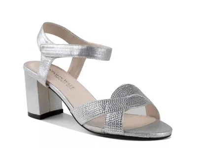 Touch Ups By Benjamin Walk Cam Sandal In Silver