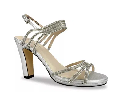 Touch Ups By Benjamin Walk Elizabeth Sandal In Silver
