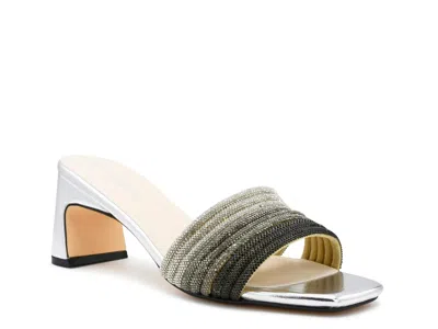 Touch Ups By Benjamin Walk Isla Sandal In Silver