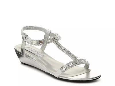 Touch Ups By Benjamin Walk Jazz Wedge Sandal In White