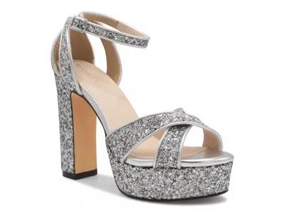 Touch Ups By Benjamin Walk Jemma Platform Sandal In Silver