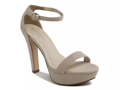 Touch Ups By Benjamin Walk Mary Platform Sandal In Nude
