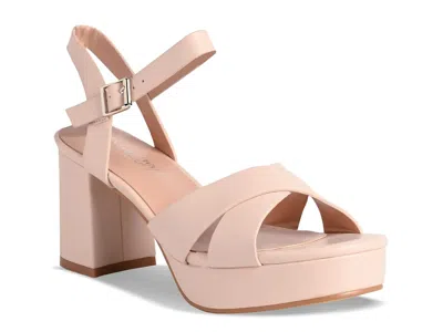 Touch Ups By Benjamin Walk Toby Platform Sandal In Neutral