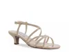 Touch Ups By Benjamin Walk Wide Width Eileen Sandal In Metallic
