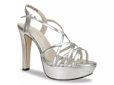 Touch Ups By Benjamin Walk Wren Platform Sandal In Silver