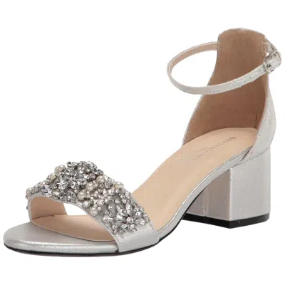 Touch Ups Devon Heeled Sandal Silver 4571 Women's In Multi