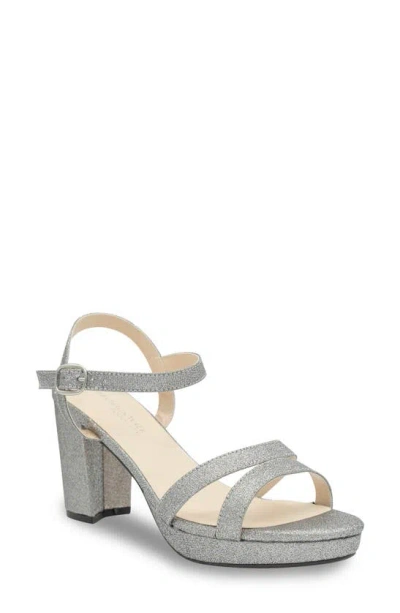 Touch Ups Harmon Platform Sandal In Pewter