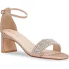 Touch Ups Jade Ankle Strap Sandal In Champagne