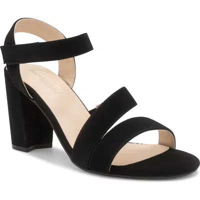 Touch Ups Lucille Ankle Strap Sandal In Black