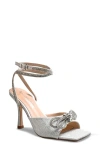 Touch Ups Lux Ankle Strap Sandal In Silver