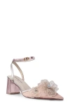 Touch Ups Opal Pointed Toe Pump In Champagne