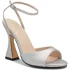 Touch Ups Quinn Ankle Strap Sandal In Silver