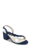 Touch Ups Ruby Slingback Sandal In Blue