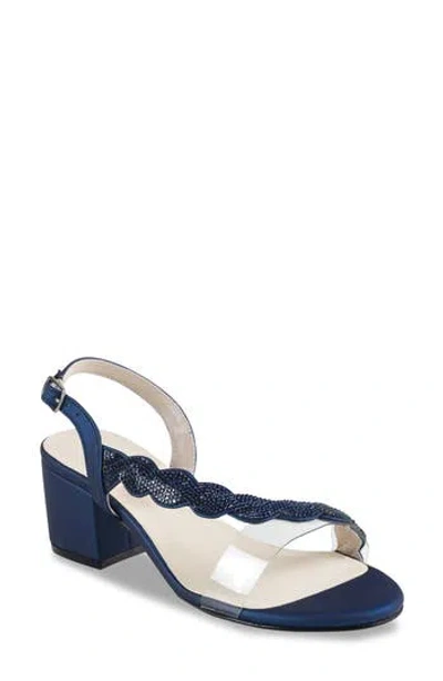 Touch Ups Ruby Slingback Sandal In Blue