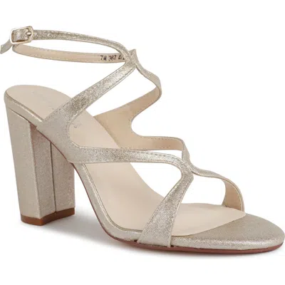 Touch Ups Shiloh Ankle Strap Sandal In Champagne