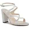 Touch Ups Shiloh Ankle Strap Sandal In Silver