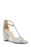 Touch Ups Sienna T-strap Sandal In Silver