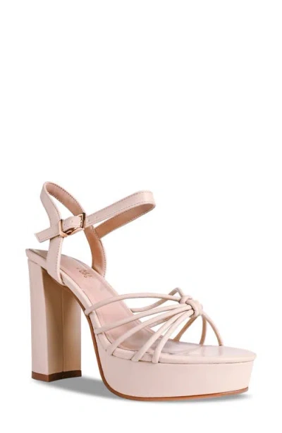 Touch Ups Tiara Platform Sandal In Neutral