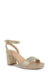Touch Ups Topaz Ankle Strap Sandal In Champagne