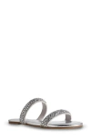 Touch Ups Trinity Slide Sandal In Silver