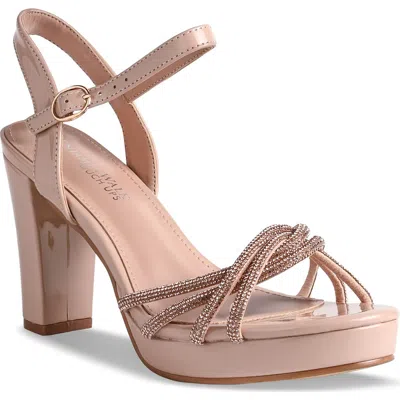 Touch Ups Tyler Platform Sandal In Neutral