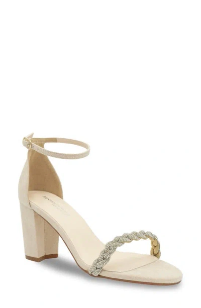 Touch Ups Whitney Ankle Strap Sandal In Beige