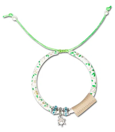 Touchcat Lucky Charms Designer Cable Necklace Cat Collar In Green