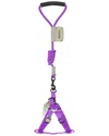 TOUCHDOG TOUCHDOG FADED-BARKER ADJUSTABLE DOG HARNESS AND LEASH