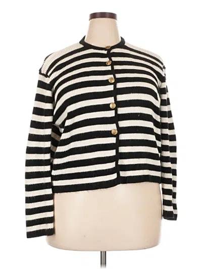 Pre-owned Touché Cardigan Sweater In Black